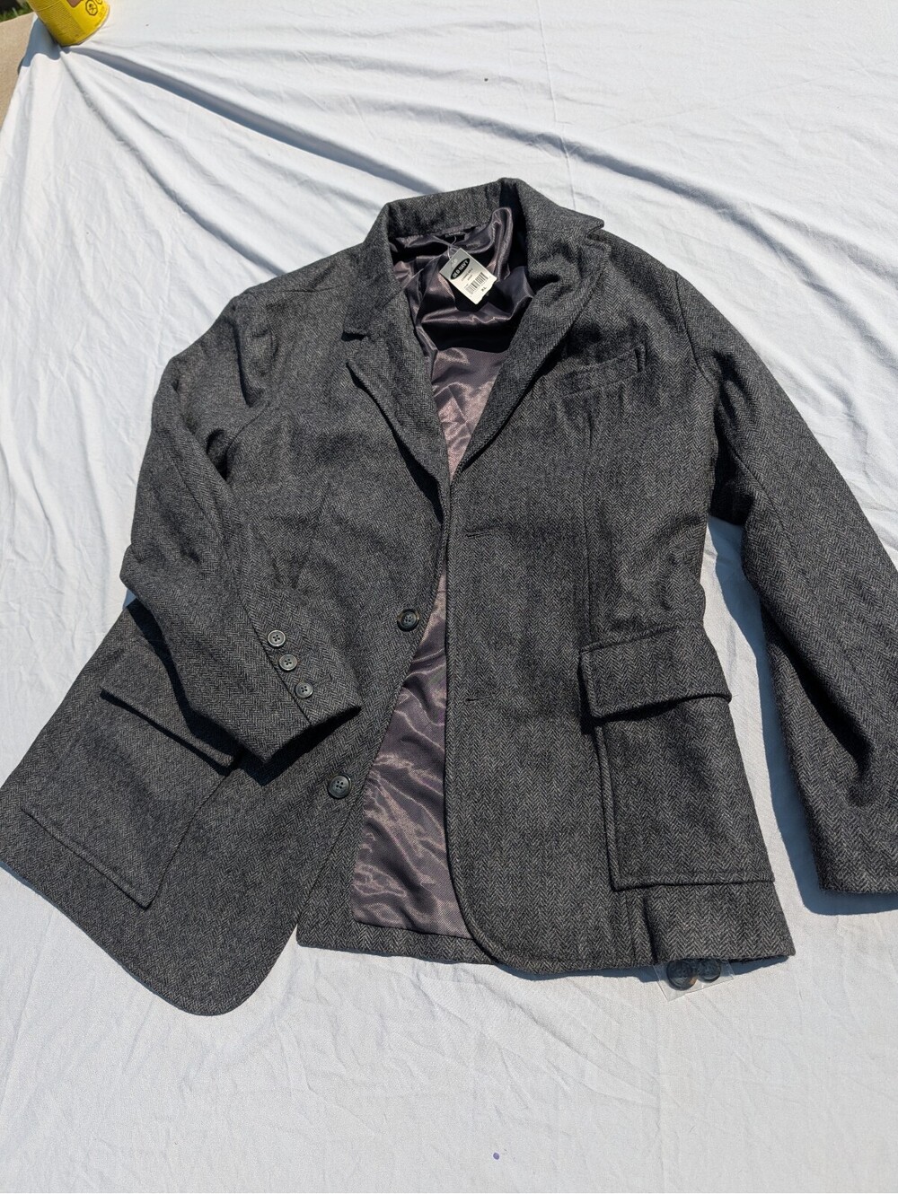 Vintage Old Navy Men's Wool Jacket – New With Tags (NWT) Size XL - Picture 3 of 8